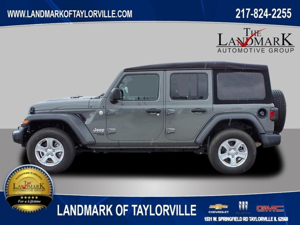 Used 2020 Jeep Wrangler Unlimited Unlimited Sport S SUV