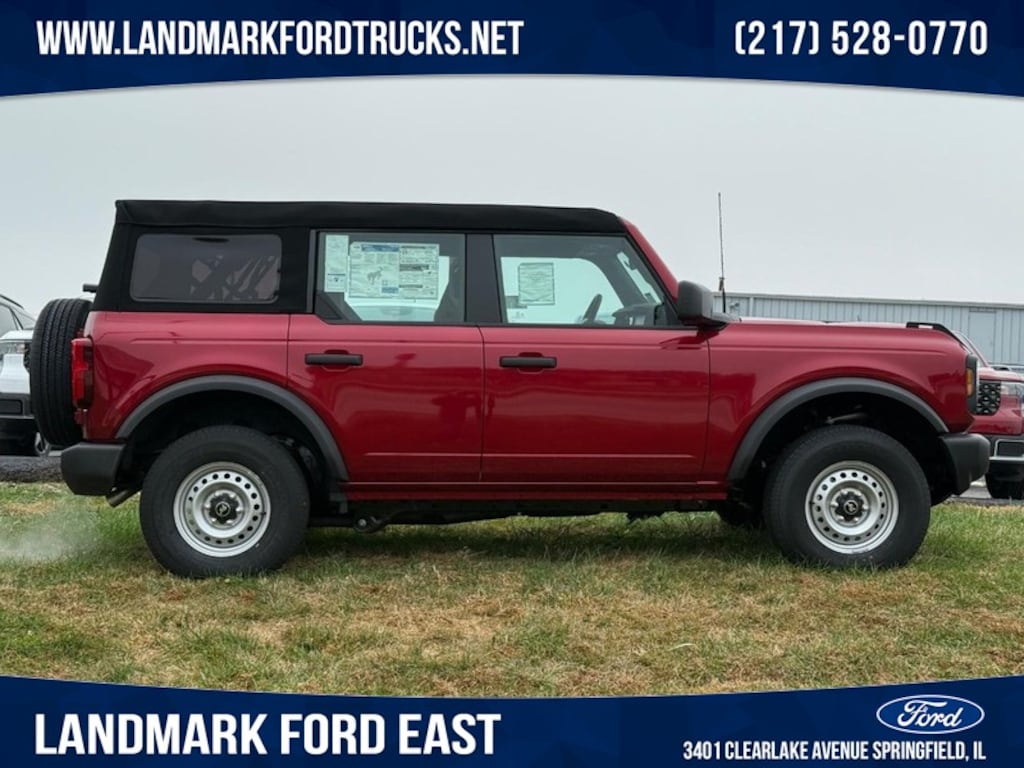 New 2025 Ford Bronco Base 4 Door 4x4 SUV