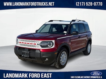 New 2025 Ford Bronco Sport Heritage SUV for sale in Springfield, IL