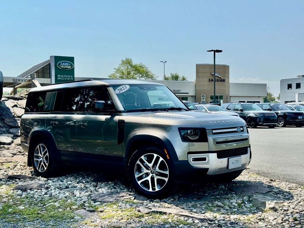 Certified 2023 Land Rover Defender SE with VIN SALEPFEU4P2239512 for sale in Albany, NY