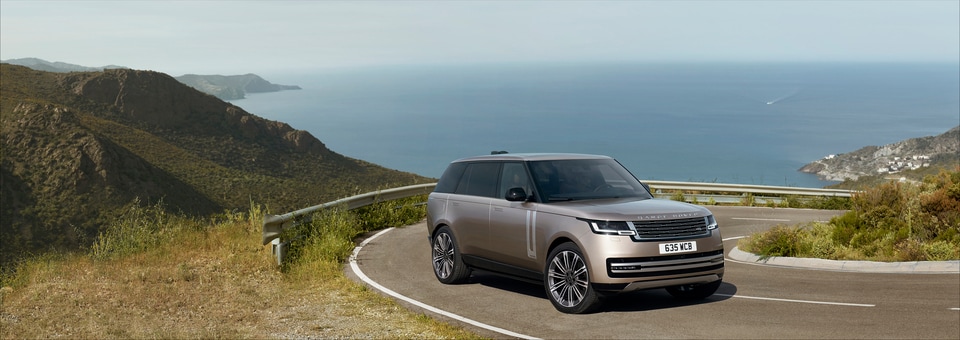  2026 Range Rover on coastal highway