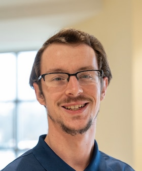 Staff member Andrew Leblanc from 858f9c3c2b85