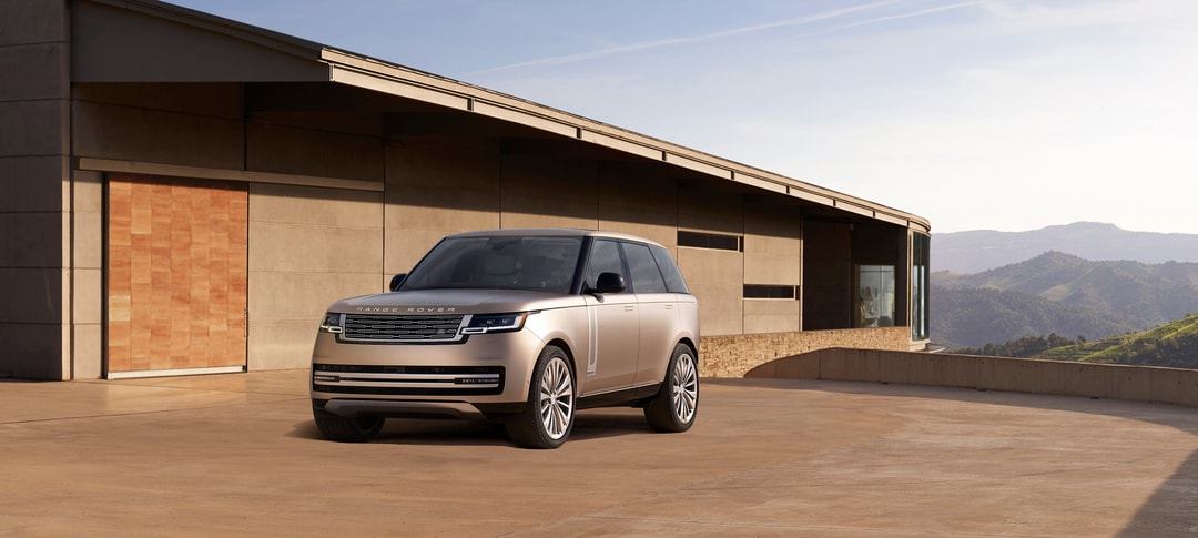  2026 Range Rover parked at home