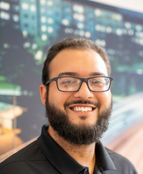 Staff member Carlos Muniz from 858f9c3c2b85