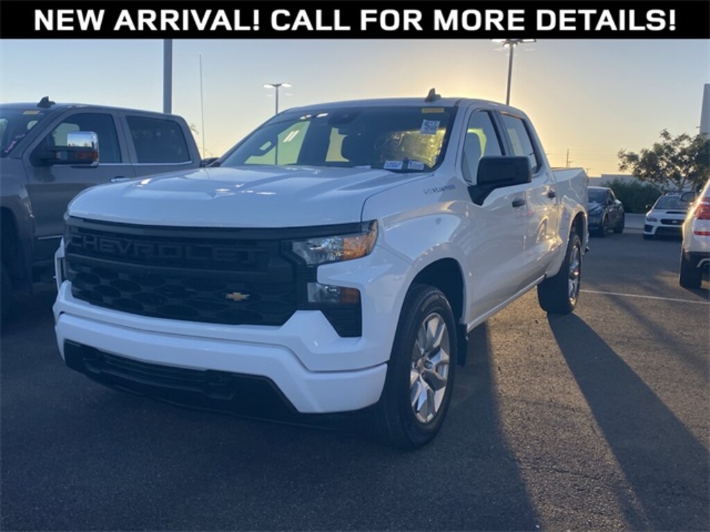 Used 2023 Chevrolet Silverado 1500 Custom Truck Crew Cab
