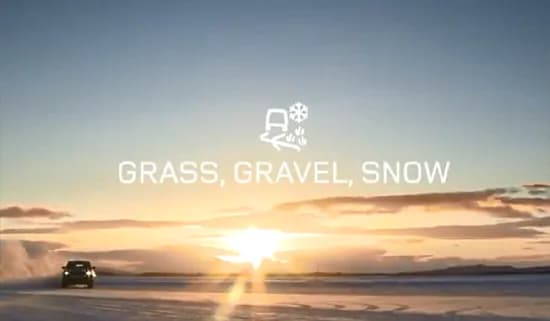 Terrain Response Grass Gravel Snow mode icon