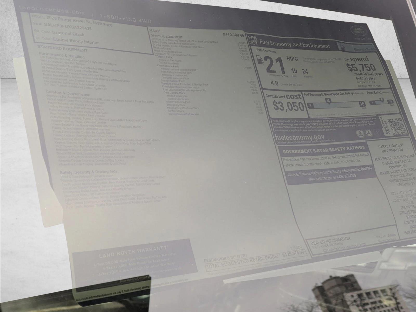 2025 Land Rover Range Rover SE - Photo 20