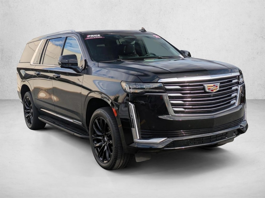 Used 2021 CADILLAC Escalade ESV Premium Luxury Platinum 4x4 SUV