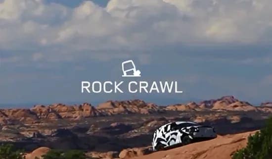Terrain Response Rock Crawl mode icon