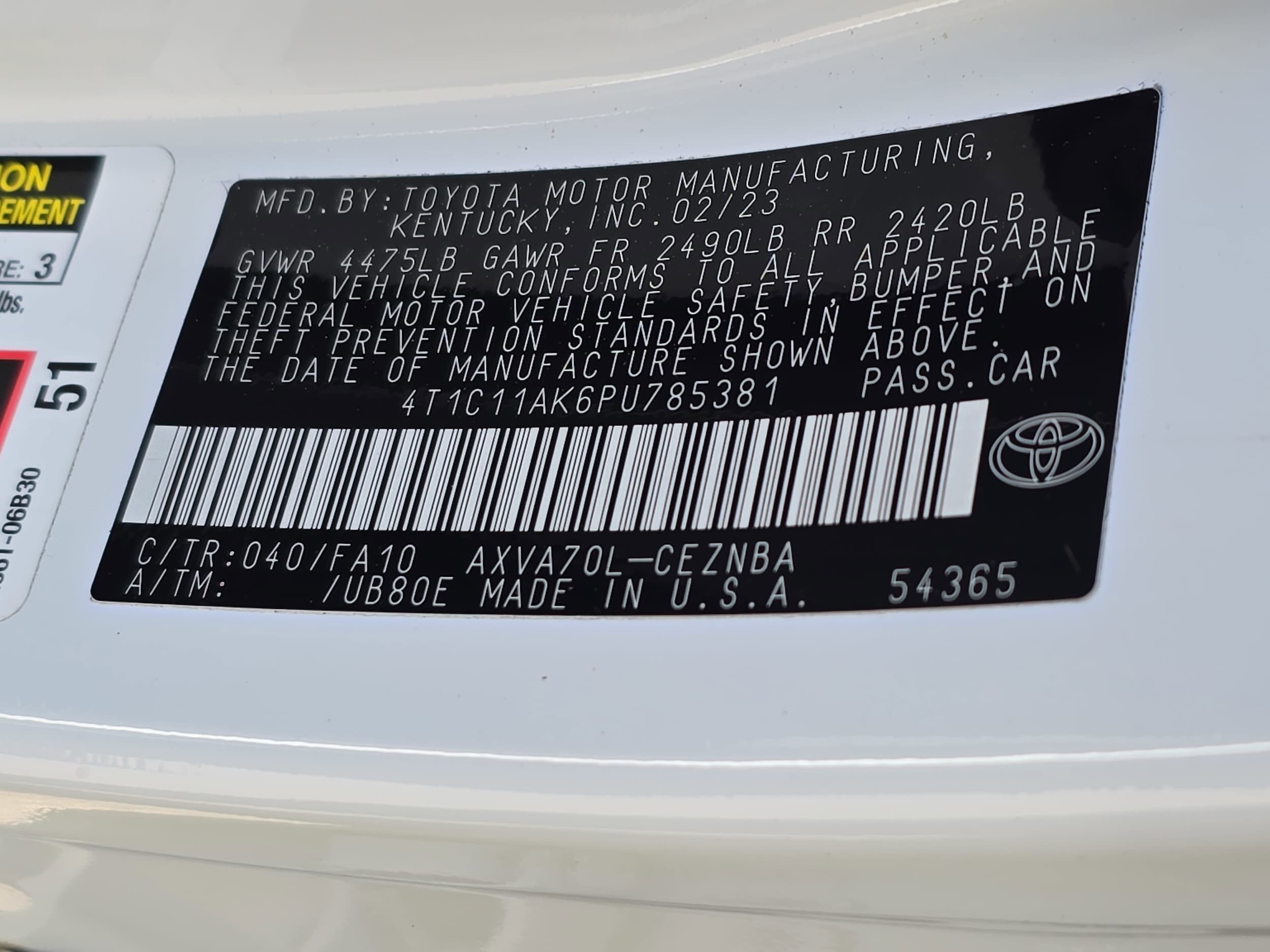 2023 Toyota Camry LE - Photo 32