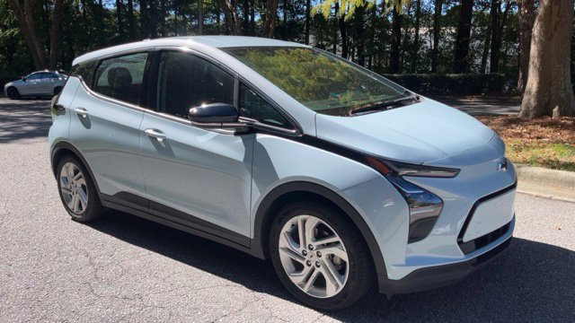 Used 2023 Chevrolet Bolt EV LT with VIN 1G1FW6S03P4126342 for sale in Cary, NC