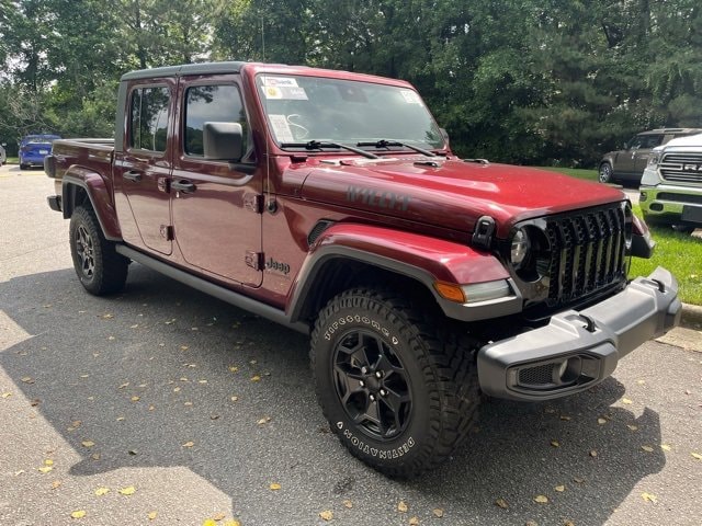 Used 2021 Jeep Gladiator WILLYS with VIN 1C6HJTAG2ML559011 for sale in Cary, NC