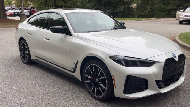 Used 2025 BMW i4 M50 with VIN WBY33HD08SFV90721 for sale in Cary, NC