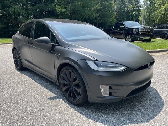 Used 2020 Tesla Model X Long Range Plus with VIN 5YJXCBE25LF297929 for sale in Cary, NC