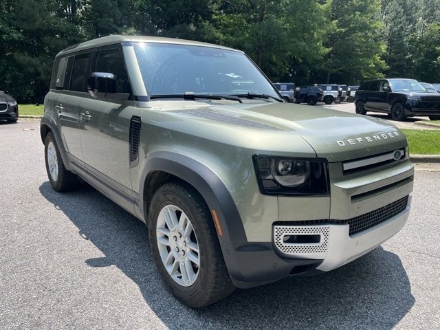 Certified 2023 Land Rover Defender S with VIN SALEJ7EX3P2224467 for sale in Cary, NC