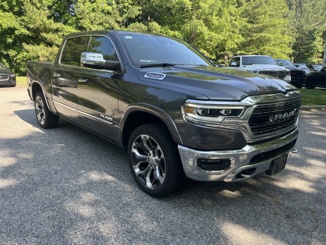 Used 2019 RAM Ram 1500 Pickup Limited with VIN 1C6SRFHT7KN662445 for sale in Cary, NC