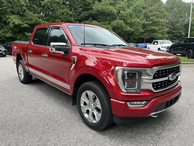 Used 2023 Ford F-150 Platinum with VIN 1FTFW1E85PFA49733 for sale in Cary, NC