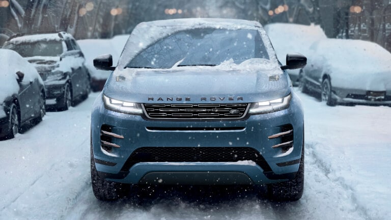 2024 Range Rover Evoque Exterior Driving In The Snow