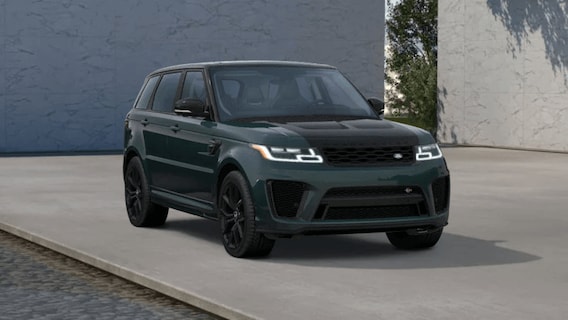 range rover 2022 black sport