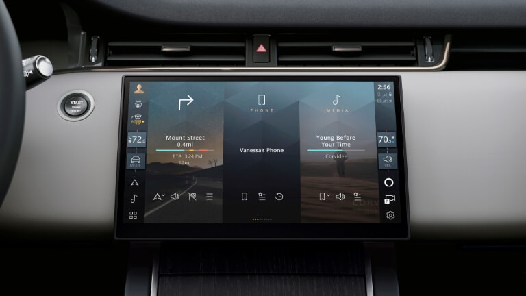2024 Range Rover Evoque Interior Infotainment System