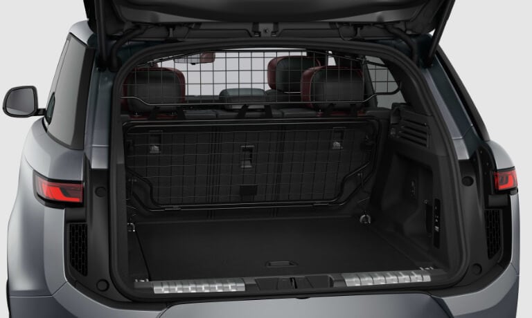 2025 Range Rover Sport Interior Trunk Open With Cage