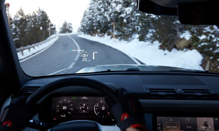 2026 Land Rover Defender HUD