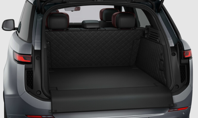 2025 Range Rover Sport Interior Trunk Open With Padding