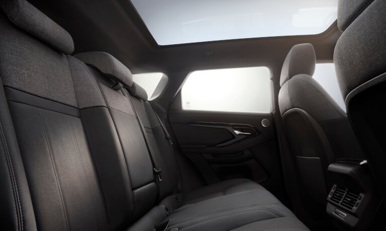 2026 Range Rover Evoque interior back seats