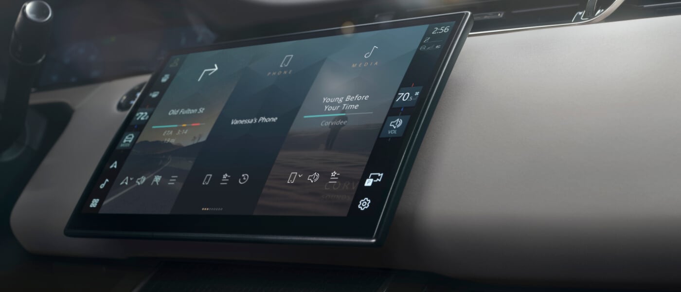 2025 Range Rover Evoque Interior Infotainment Screen