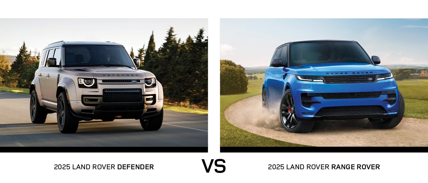 2025 Land Rover Defender vs. Range Rover
