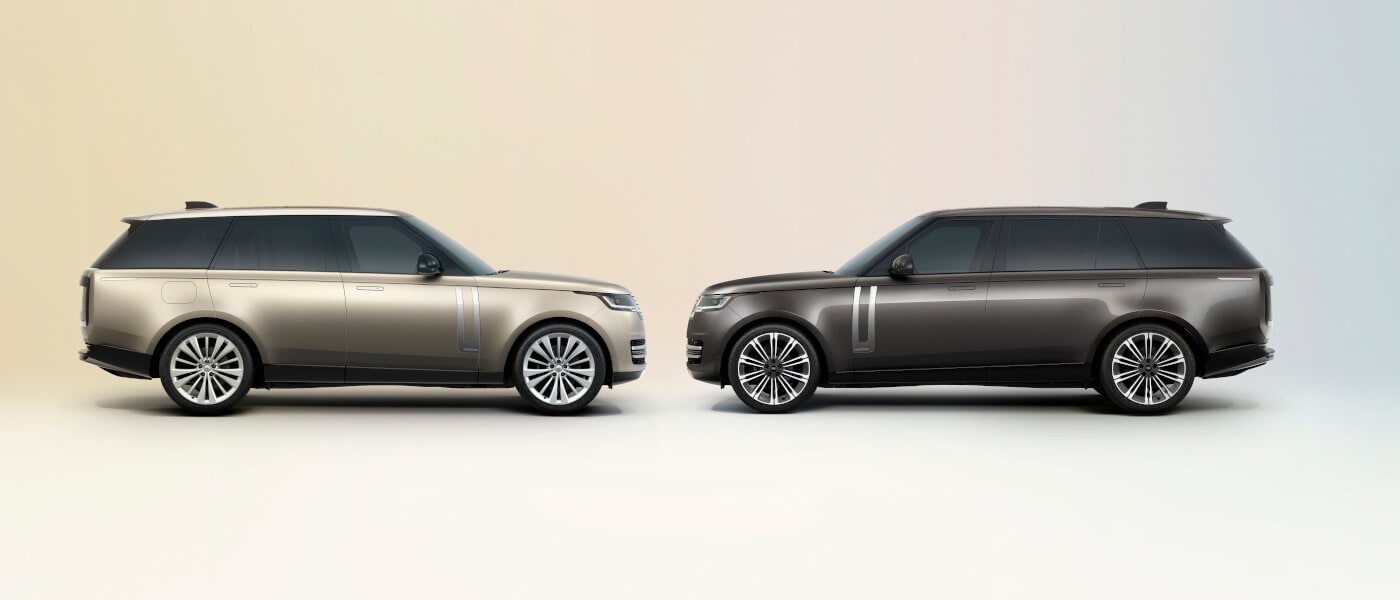2026 Range Rover pair facing each other