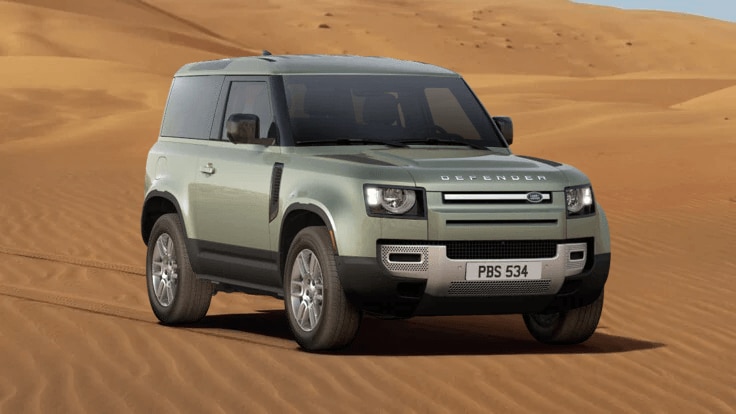 2023 Land Rover Defender 90 S in Pangea Green