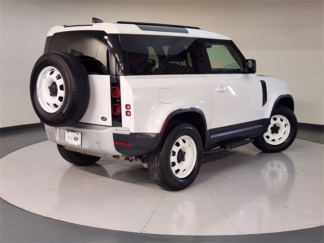 Certified 2022 Land Rover Defender Standard with VIN SALEK6RX5N2066650 for sale in Friendswood, TX