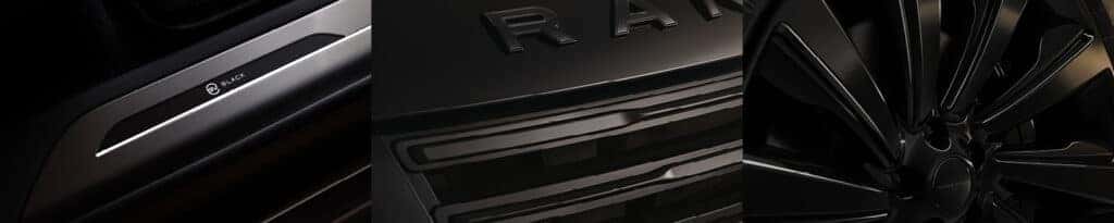range rover sv black exterior components