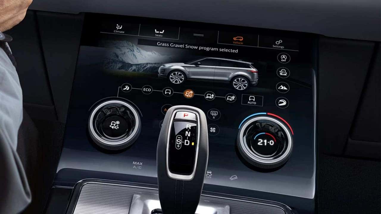 range rover sport terrain response controls