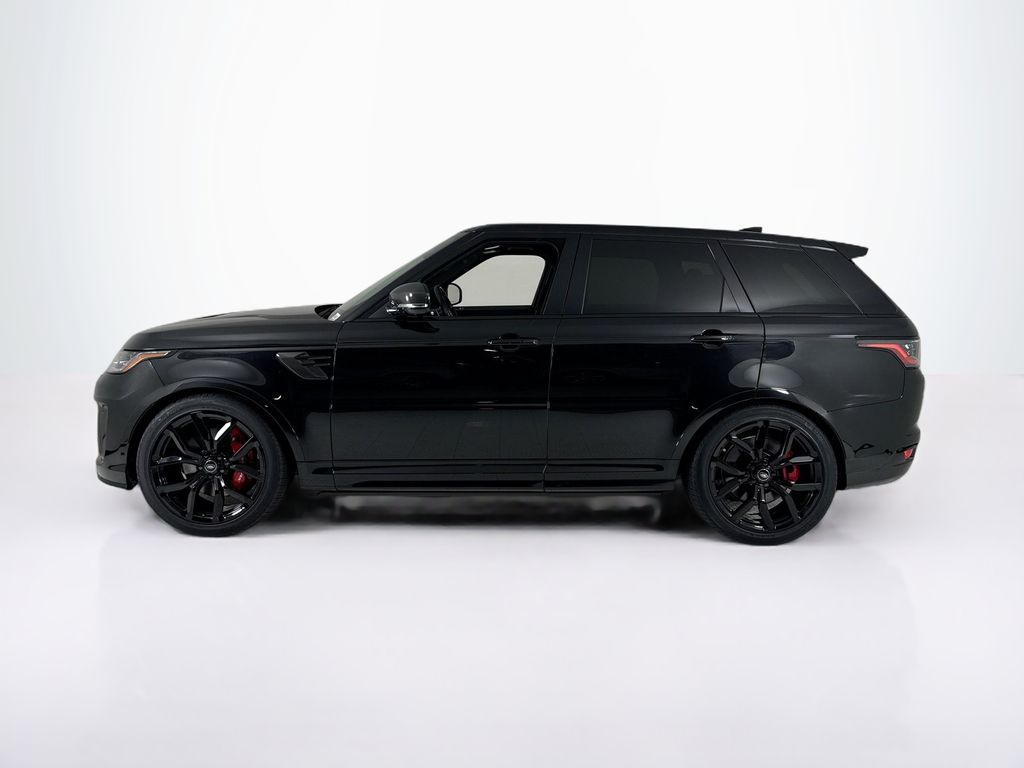 Certified 2022 Land Rover Range Rover Sport SVR with VIN SALWZ2RE1NA246480 for sale in Coral Gables, FL