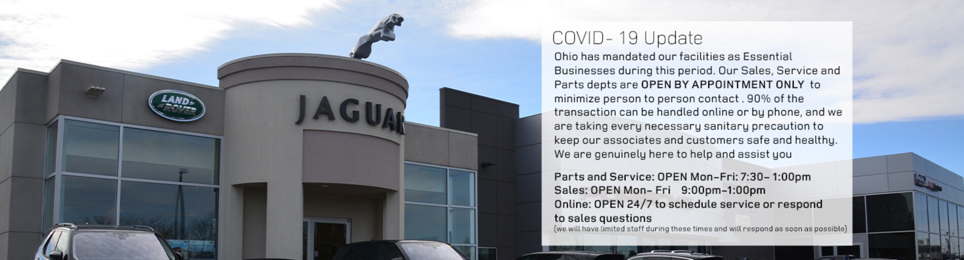 Land Rover Dayton New Land Rover Dealership in Dayton, OH