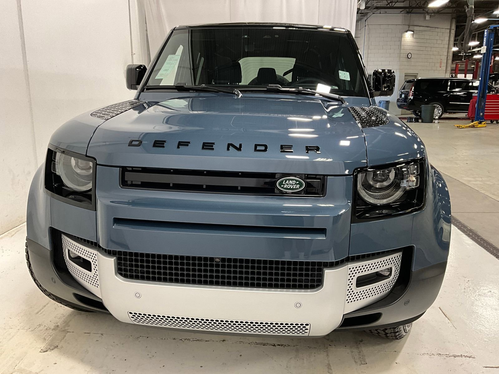 Used 2025 Land Rover Defender S with VIN SALEJ7EX2S2367919 for sale in Des Moines, IA