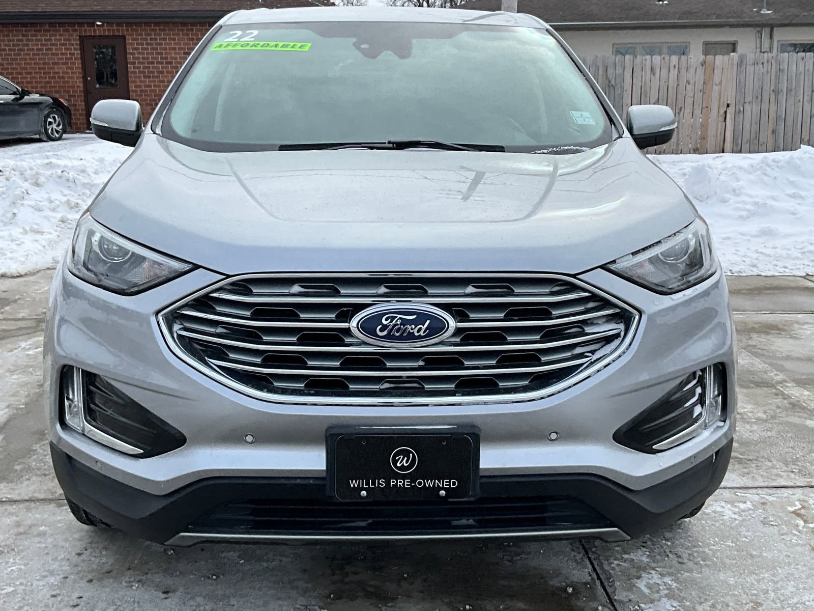 Used 2022 Ford Edge Titanium with VIN 2FMPK4K96NBB03999 for sale in Des Moines, IA