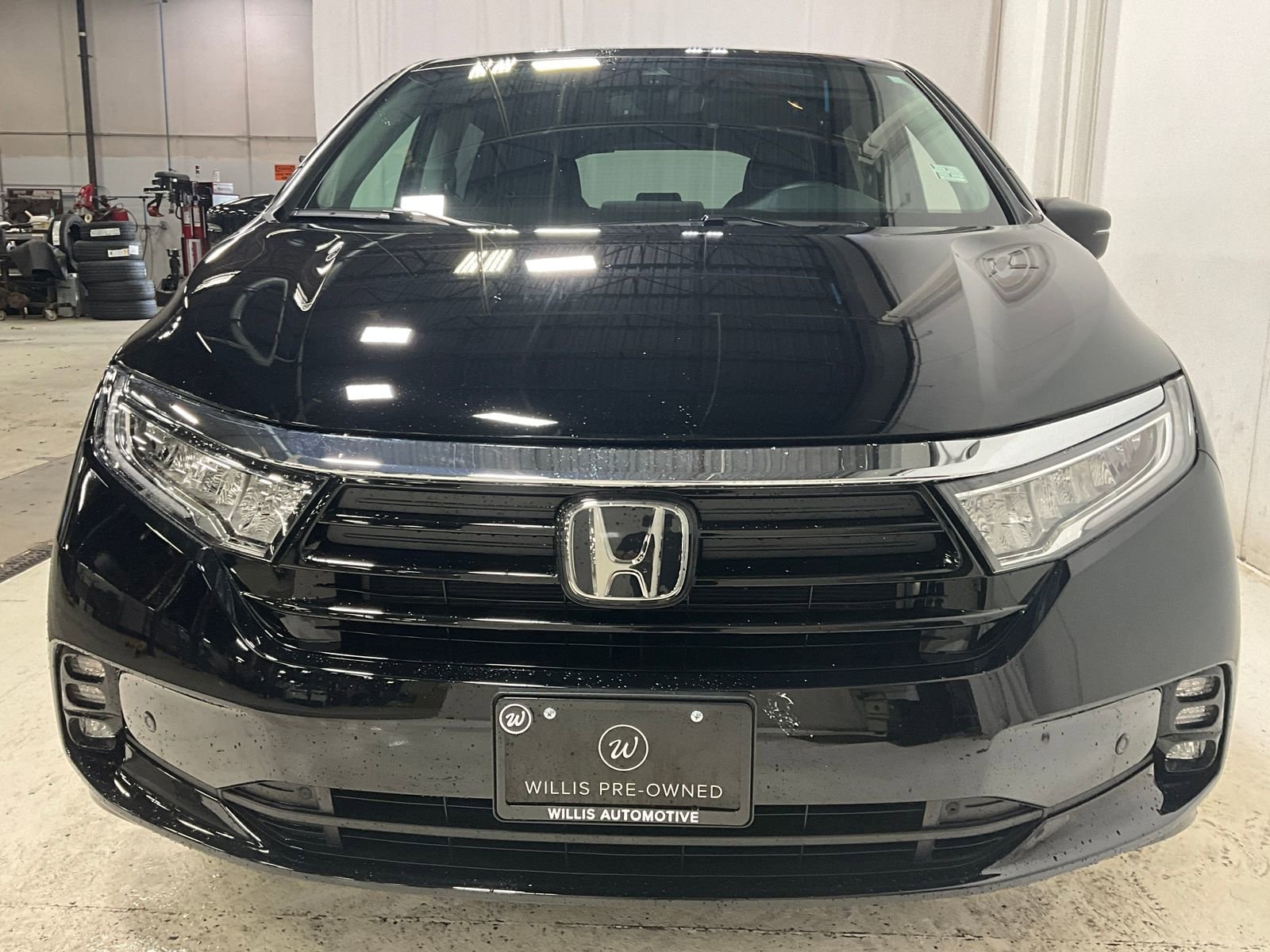 Used 2024 Honda Odyssey Elite with VIN 5FNRL6H92RB000147 for sale in Des Moines, IA