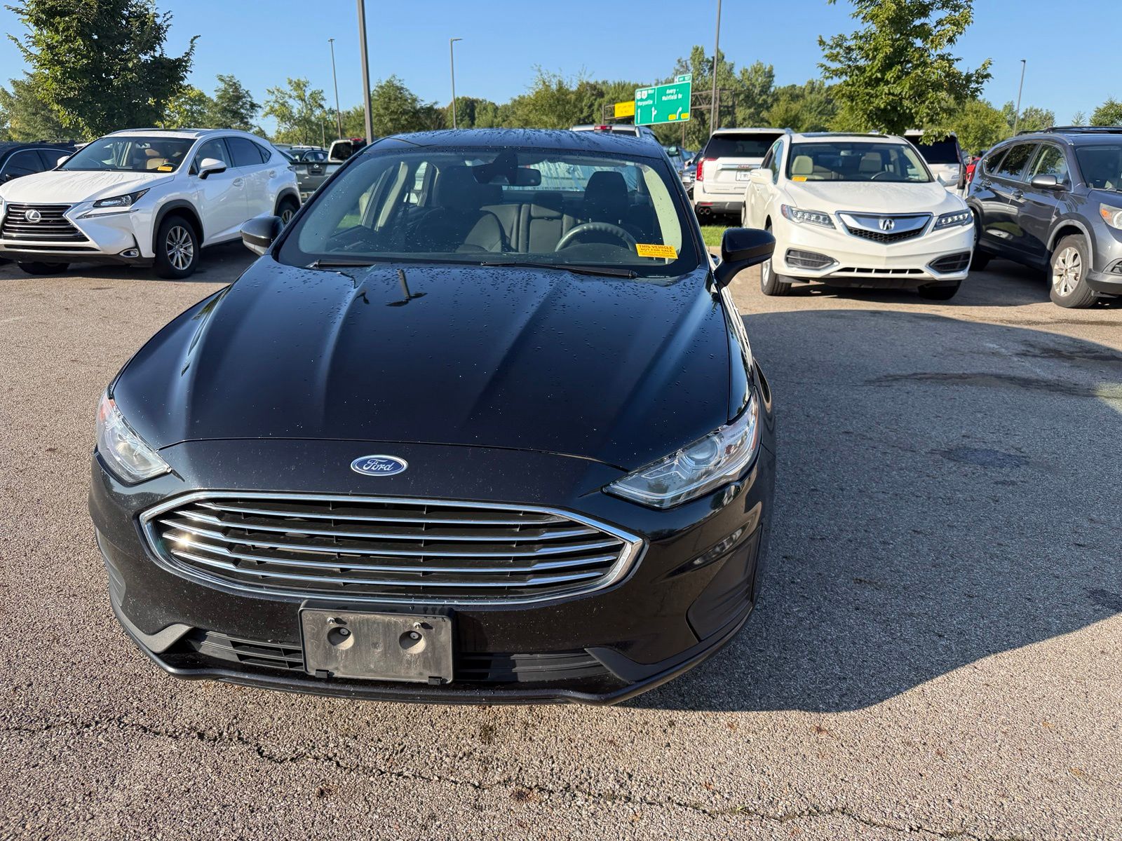 Used 2019 Ford Fusion SE with VIN 3FA6P0HD0KR214525 for sale in Dublin, OH