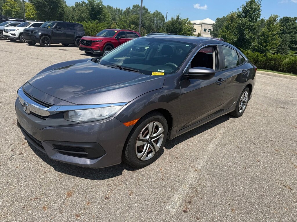 Used 2017 Honda Civic LX Sedan