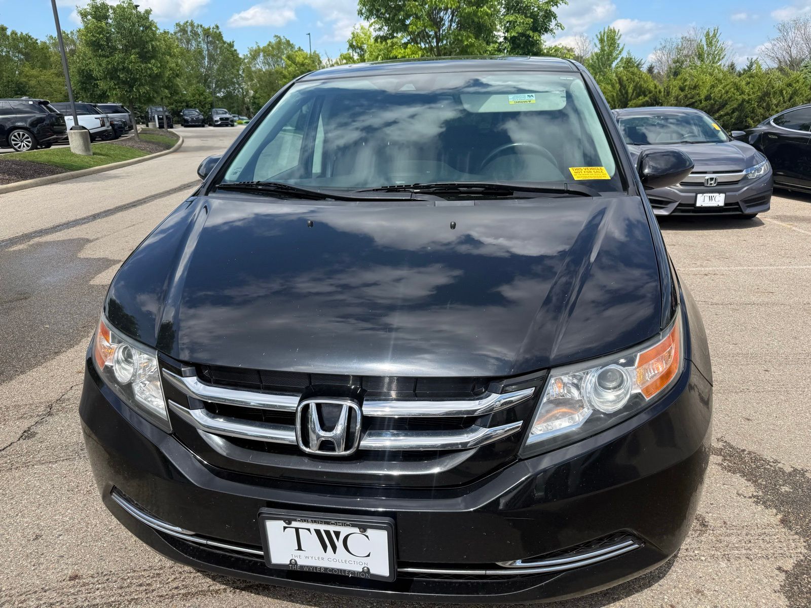 Used 2016 Honda Odyssey EX-L with VIN 5FNRL5H6XGB128357 for sale in Dublin, OH