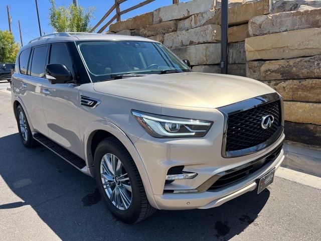 Used 2021 INFINITI QX80 PREMIUM SELECT with VIN JN8AZ2AF0M9720848 for sale in El Paso, TX