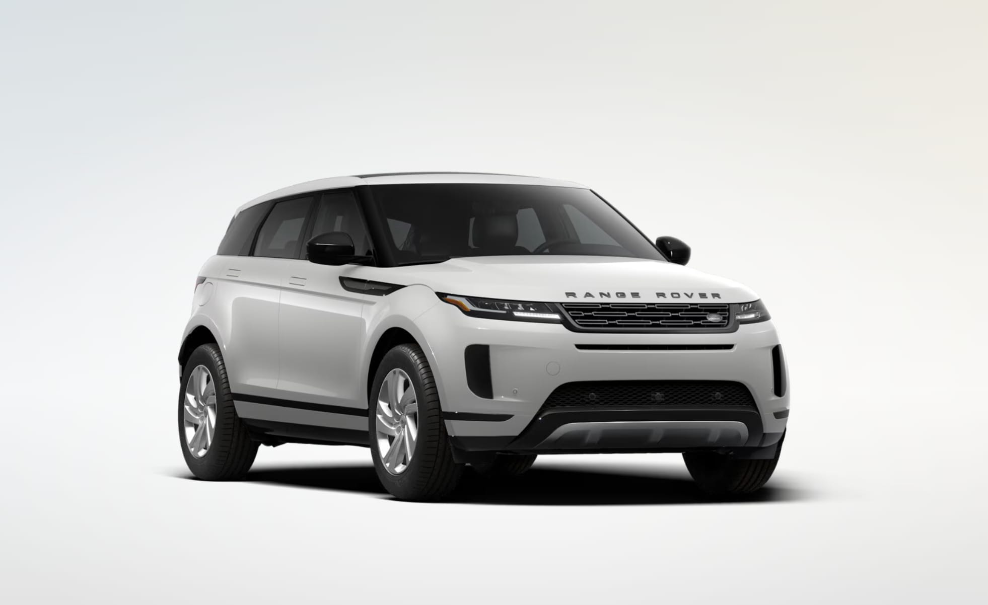 2025 White Range Rover Evoque