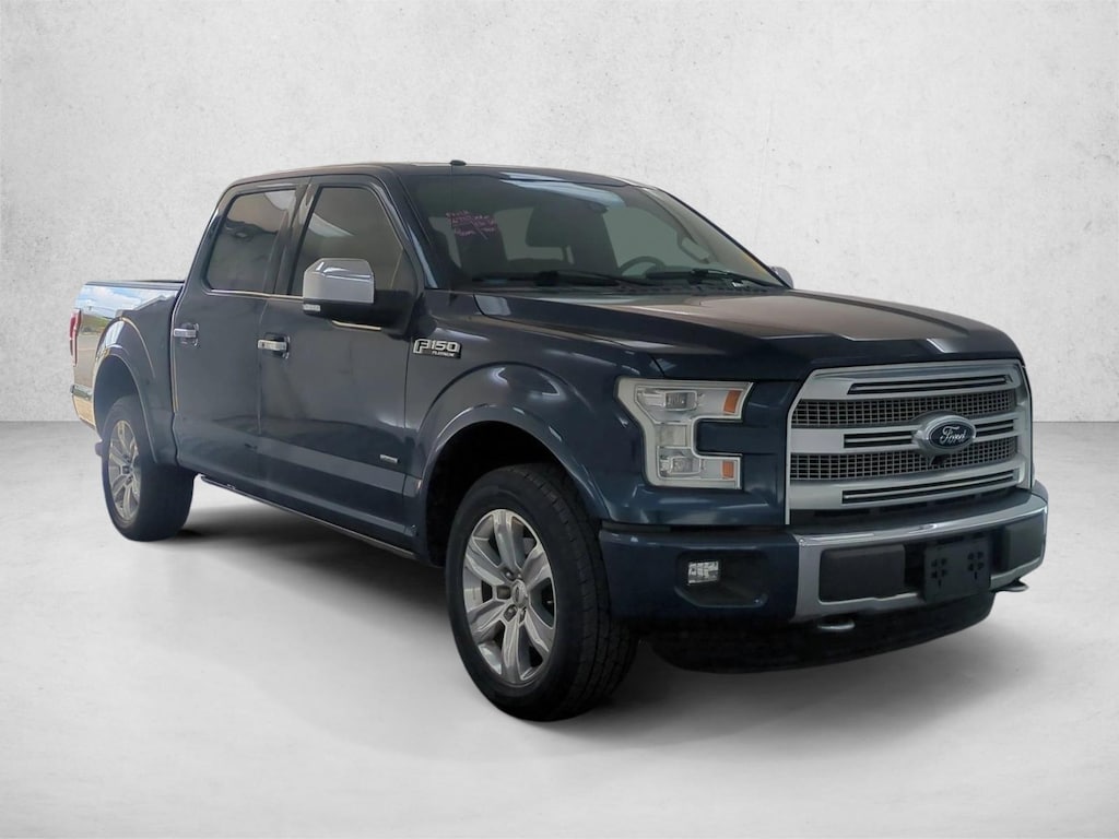 Used 2015 Ford F-150 Platinum Crew Cab Pickup