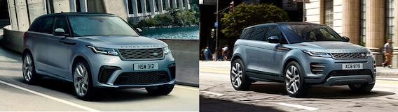 Range Rover Evoque vs. Range Rover Velar Comparison