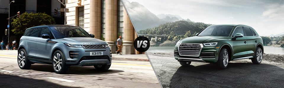Range Rover Evoque vs. Audi Q5