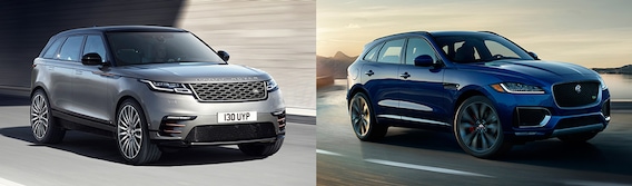 Esquiar Factibilidad Normal Range Rover Velar vs. Jaguar F-PACE Comparison