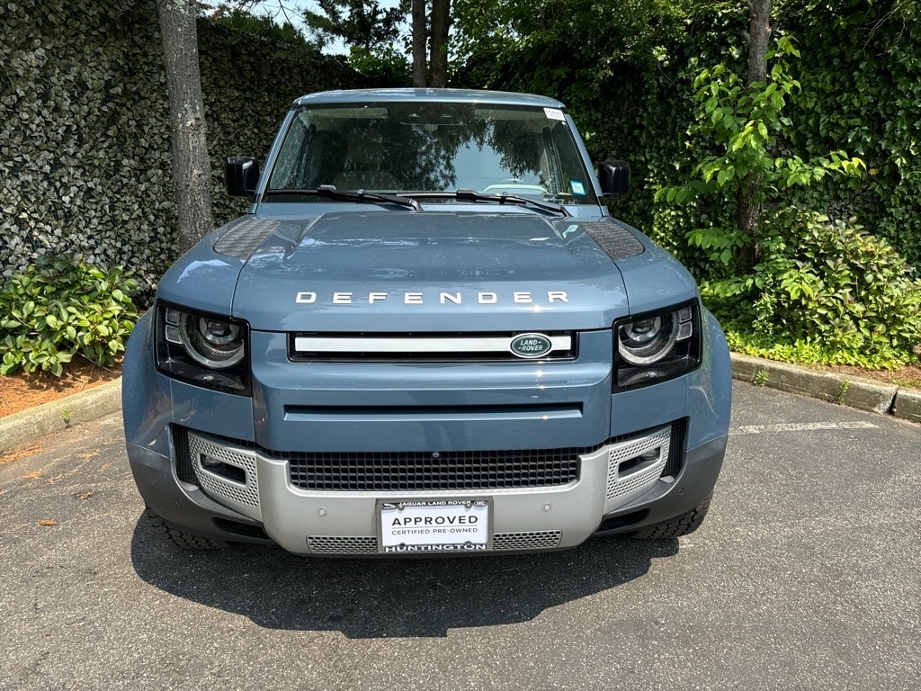 Certified 2021 Land Rover Defender S with VIN SALEJ7RX5M2045692 for sale in Huntington, NY